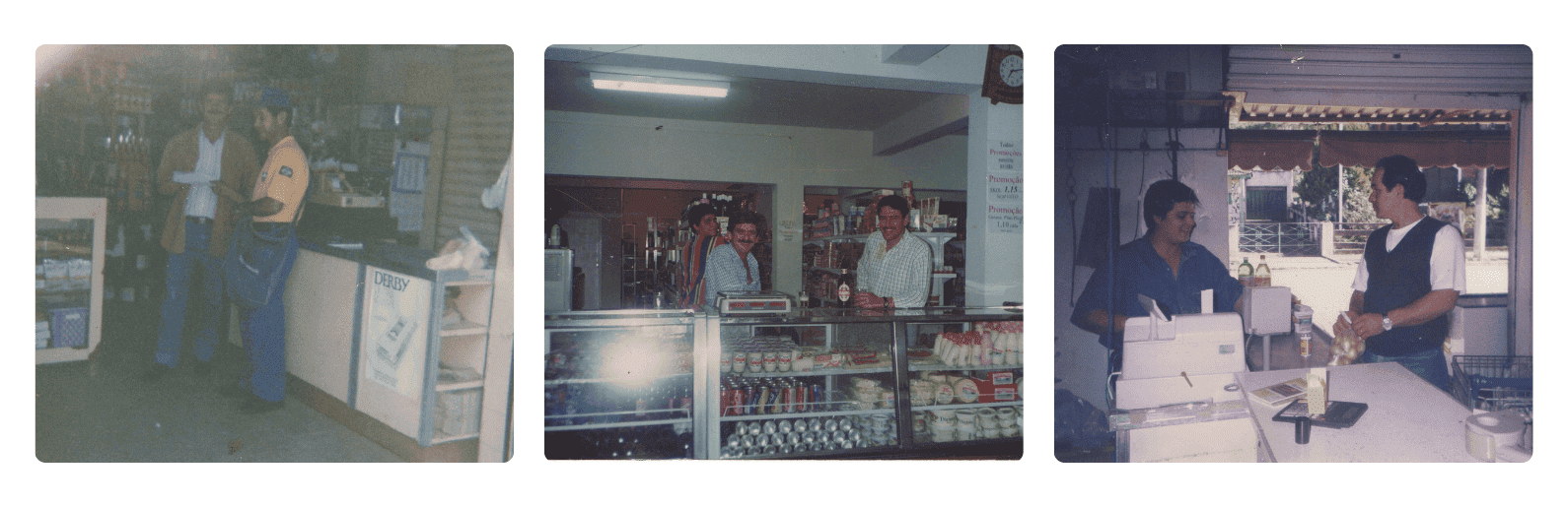 Fachada da primeira loja