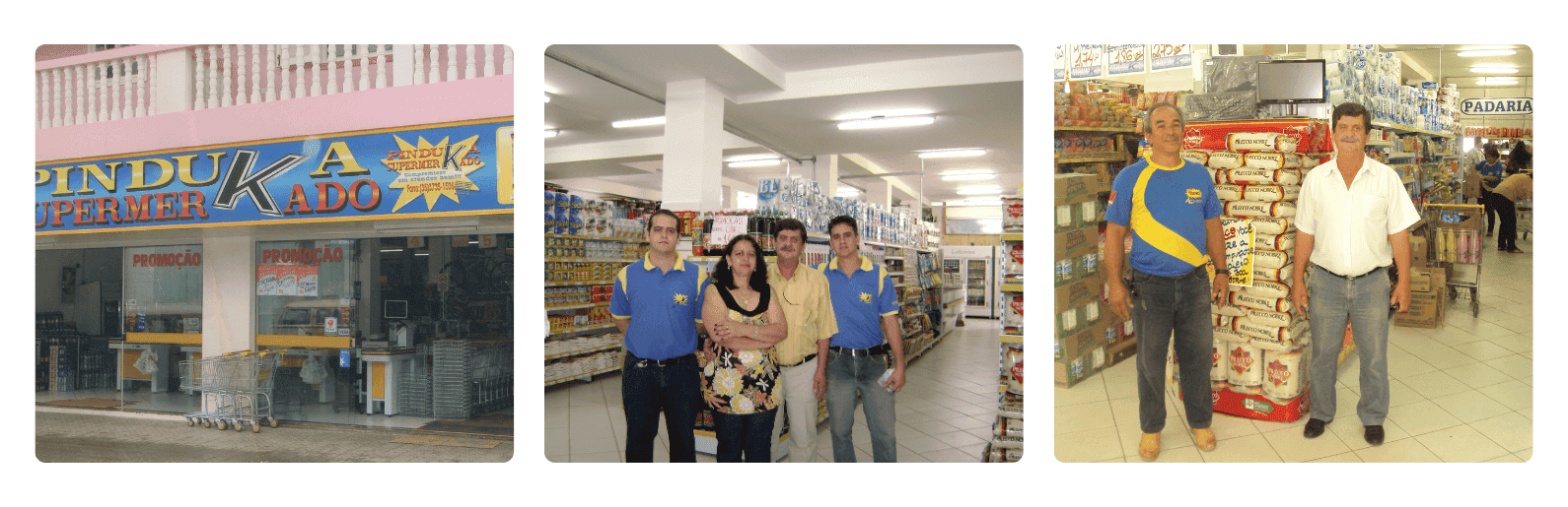 Pinduka atendendo clientes